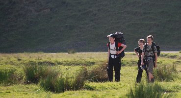 Trekking the moors